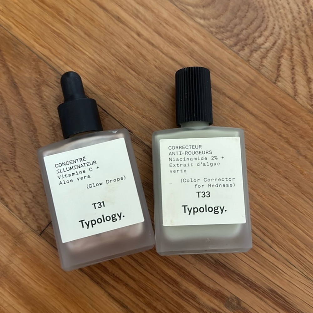 Typologie anti redness corrector and illuminator